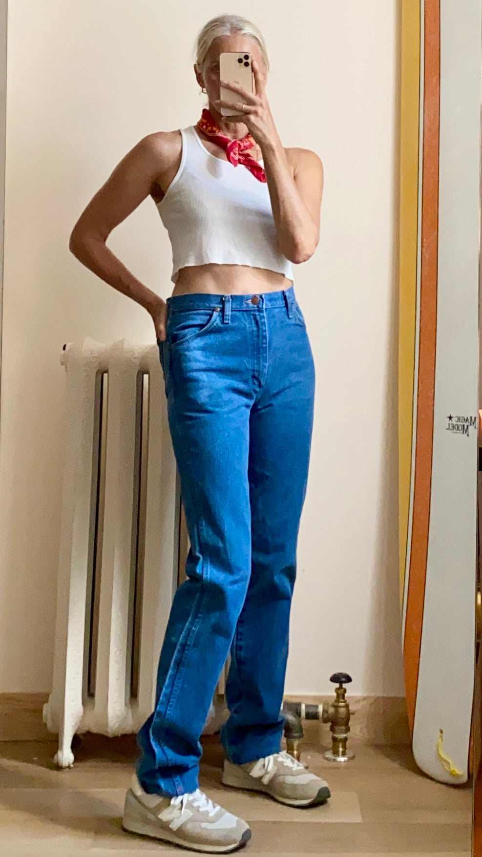 Vintage Wrangler Blue Wash High Waist Jeans size 29 or 30