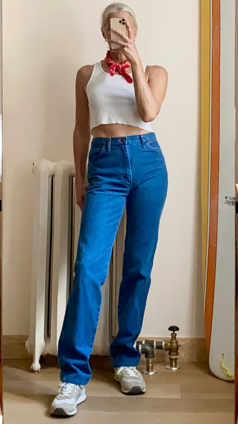 Vintage Wrangler Blue Wash High Waist Jeans size 29 or 30