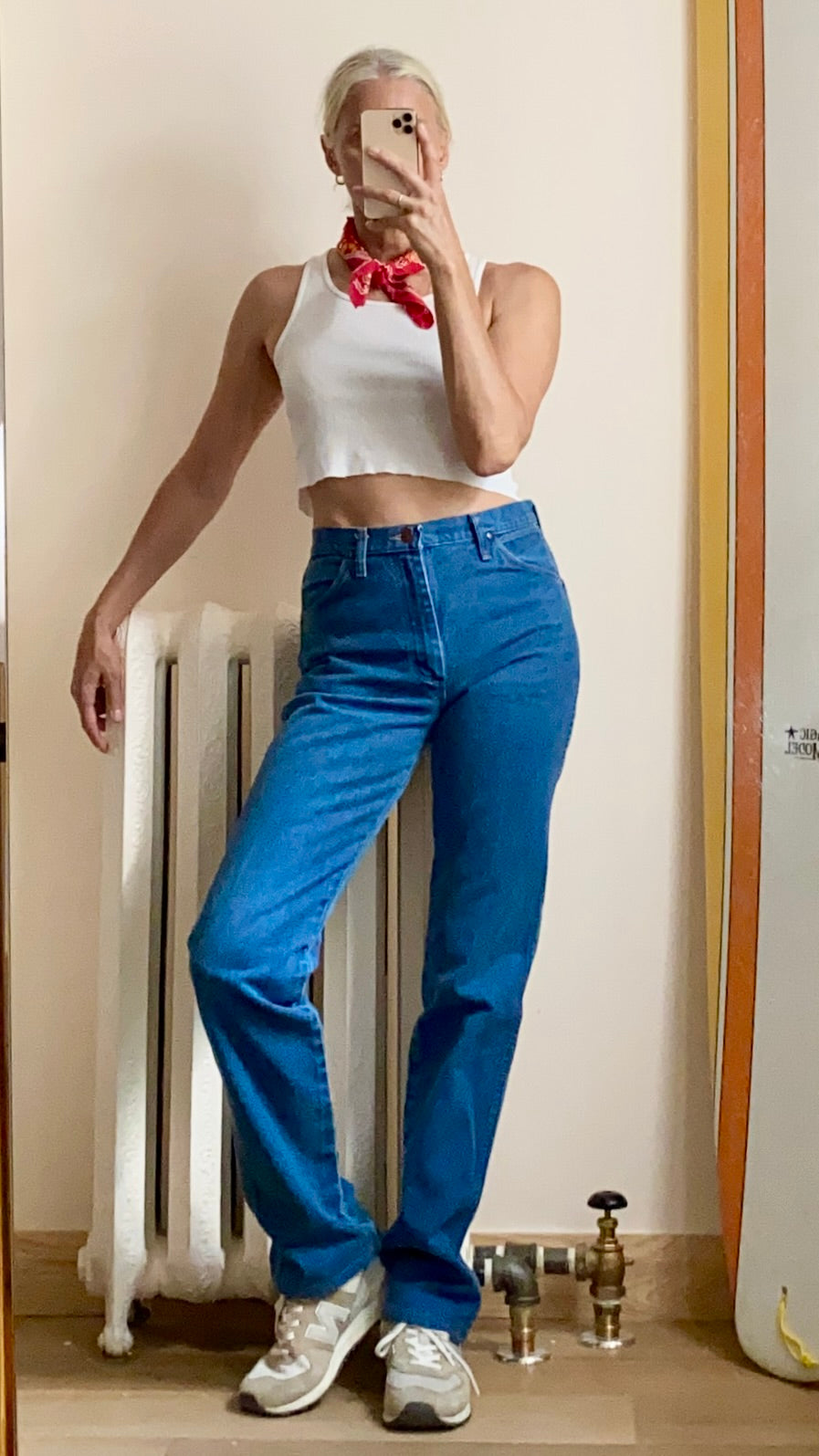 Vintage Wrangler Blue Wash High Waist Jeans size 29 or 30