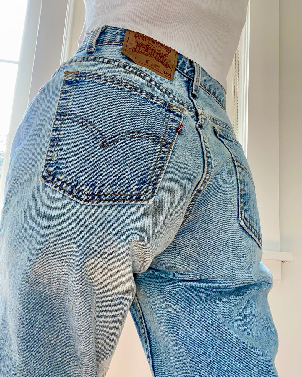 Vintage 1980s 551 Levis Jeans Made in USA size 29