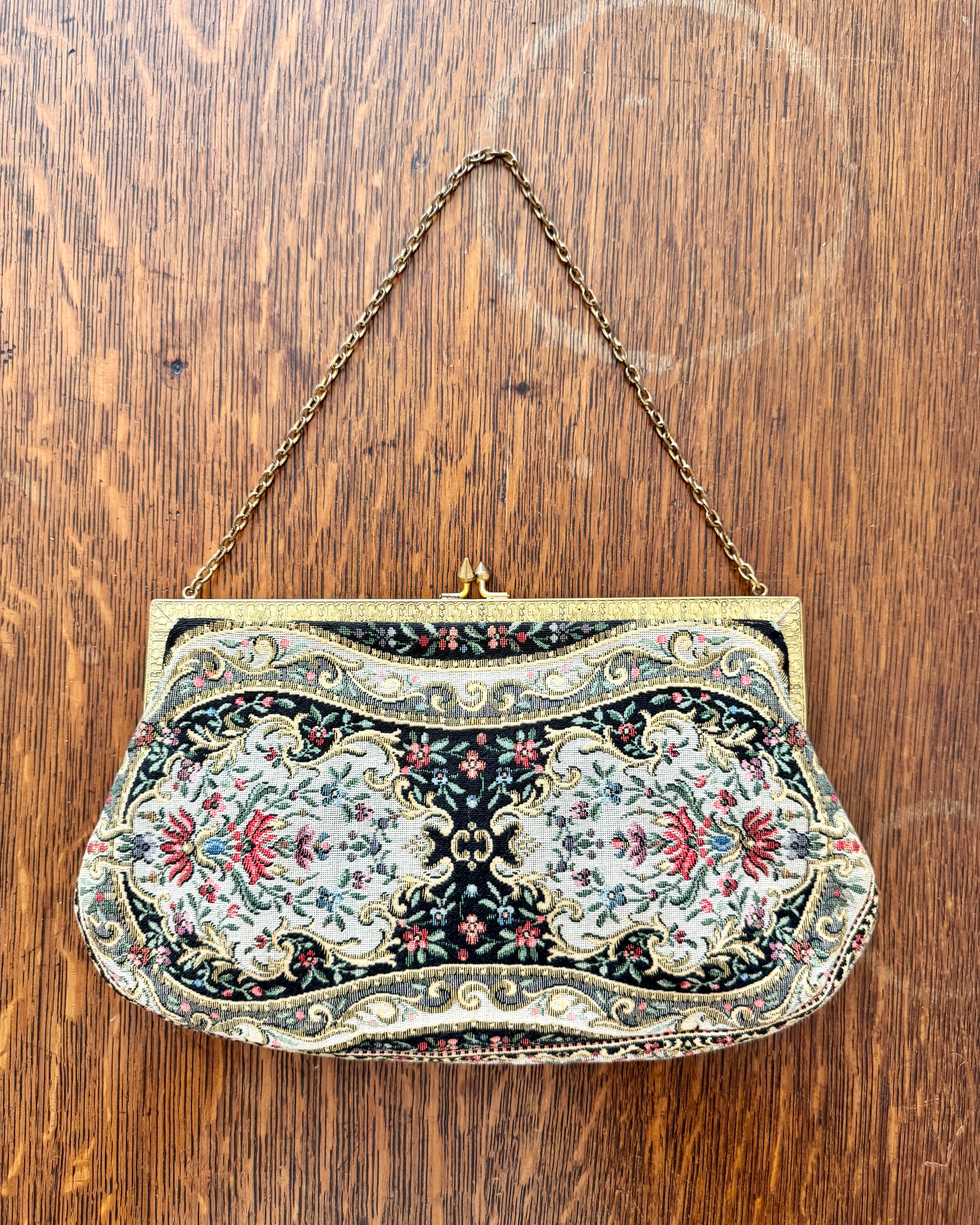 Vintage 1970s Dark Cherry Red Leather Shoulder Bag Handbag with Jean Pocket Design (Copy)