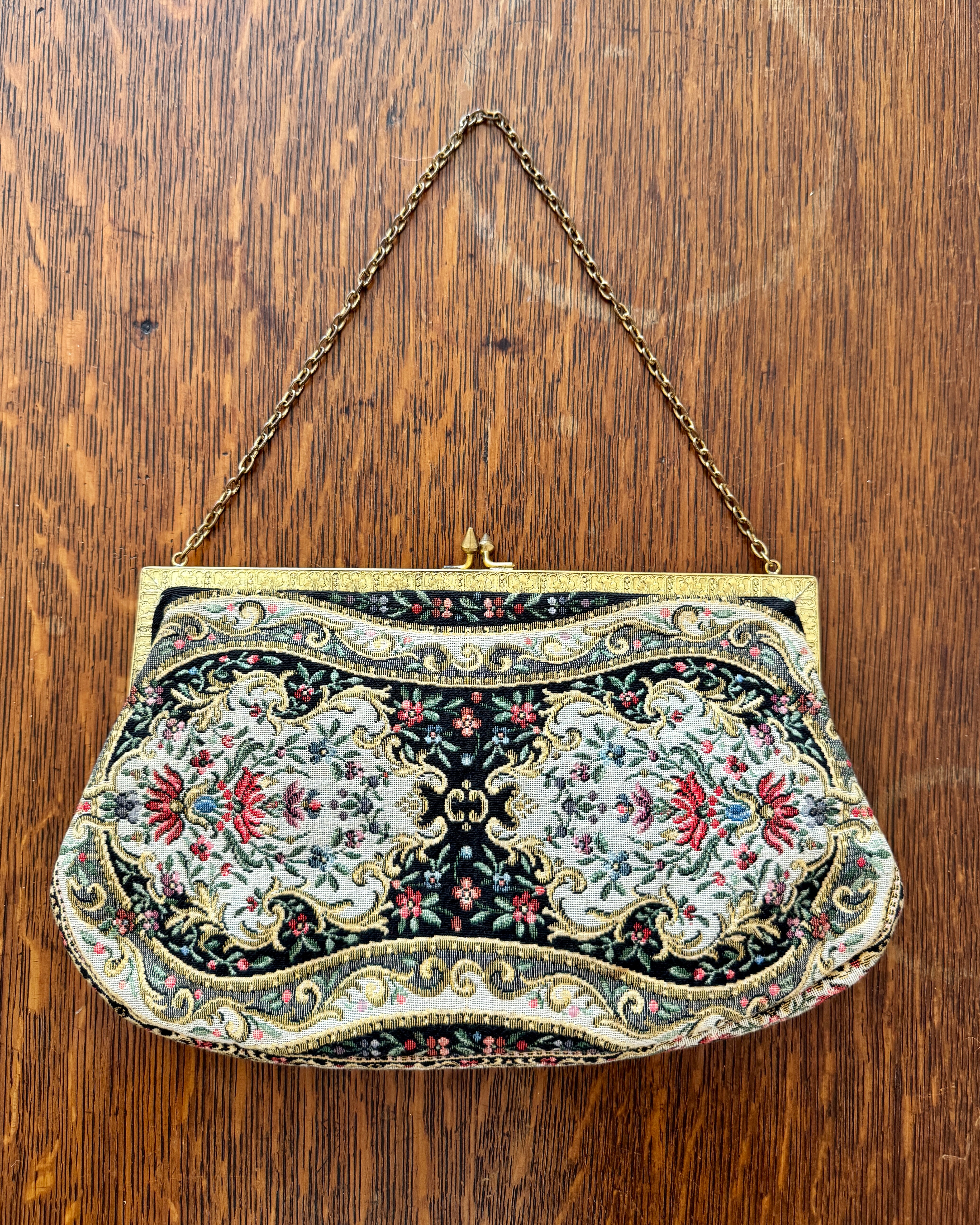 Vintage 1970s Dark Cherry Red Leather Shoulder Bag Handbag with Jean Pocket Design (Copy)