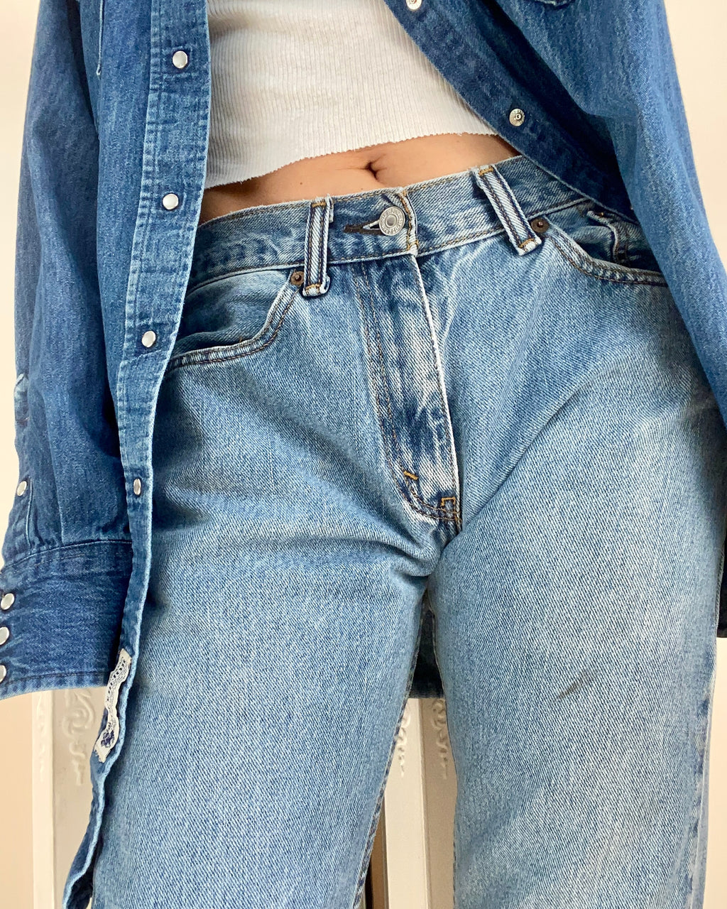 Vintage Y2K Levis 505 Red Tab Jeans Medium Wash size 30