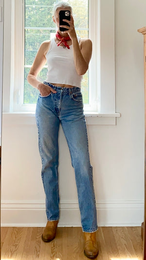 Vintage 1980s Levis Jeans Made in USA size 29 to 30
