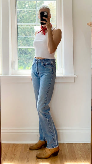 Vintage 1980s Levis Jeans Made in USA size 29 to 30