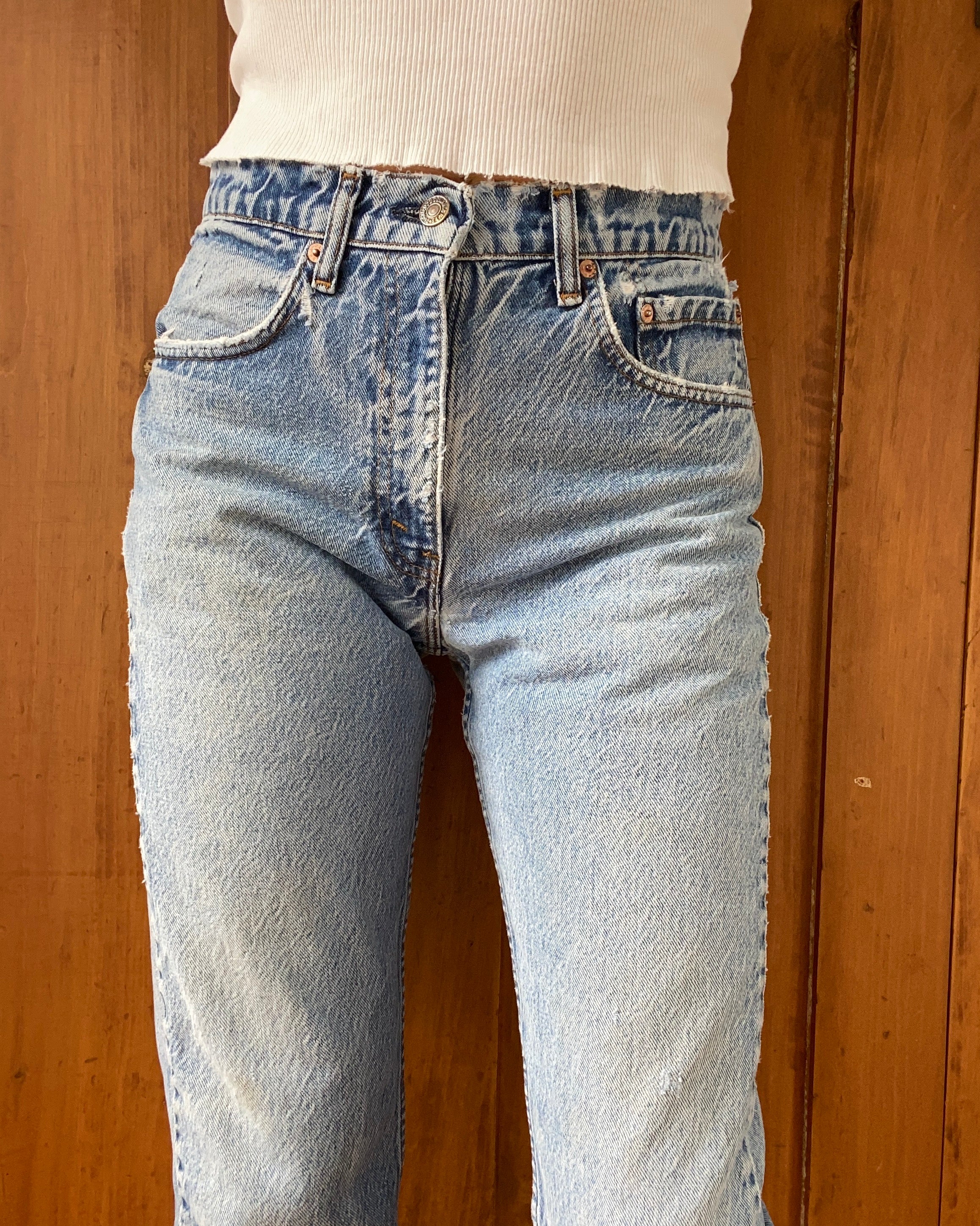 Vintage 1980s Levis Jeans Made in USA size 29 to 30