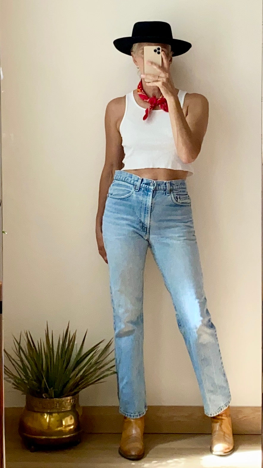 Vintage 1980s Levis 505 Red Tab Light Wash Jeans 30 Made in USA