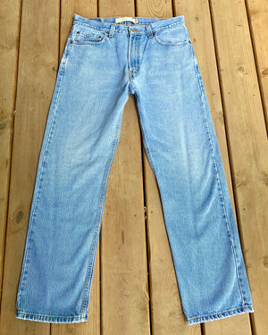 Vintage 1990s Levis 505 Regular Fit Light Wash Jeans size 33