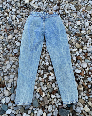Vintage 1980s LEE Acid Wash Jeans size 26 USA