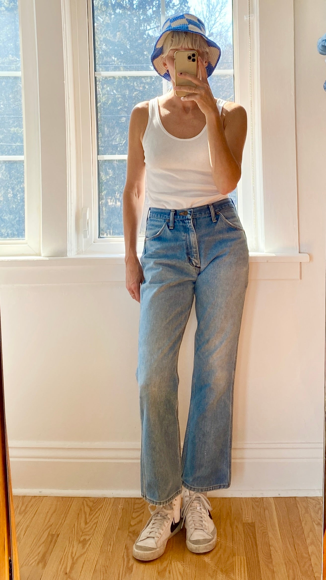 Vintage Wranglers Light Wash Jeans Made in USA size 30