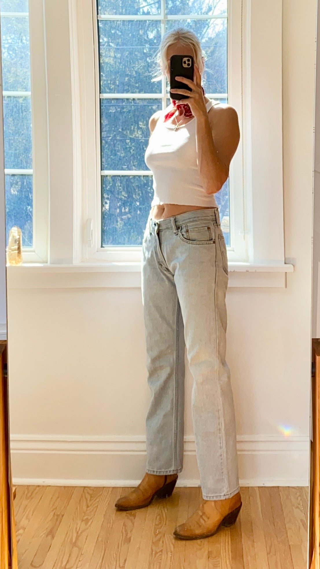 Vintage 1990s Levis 505 Light Wash Jeans size 31