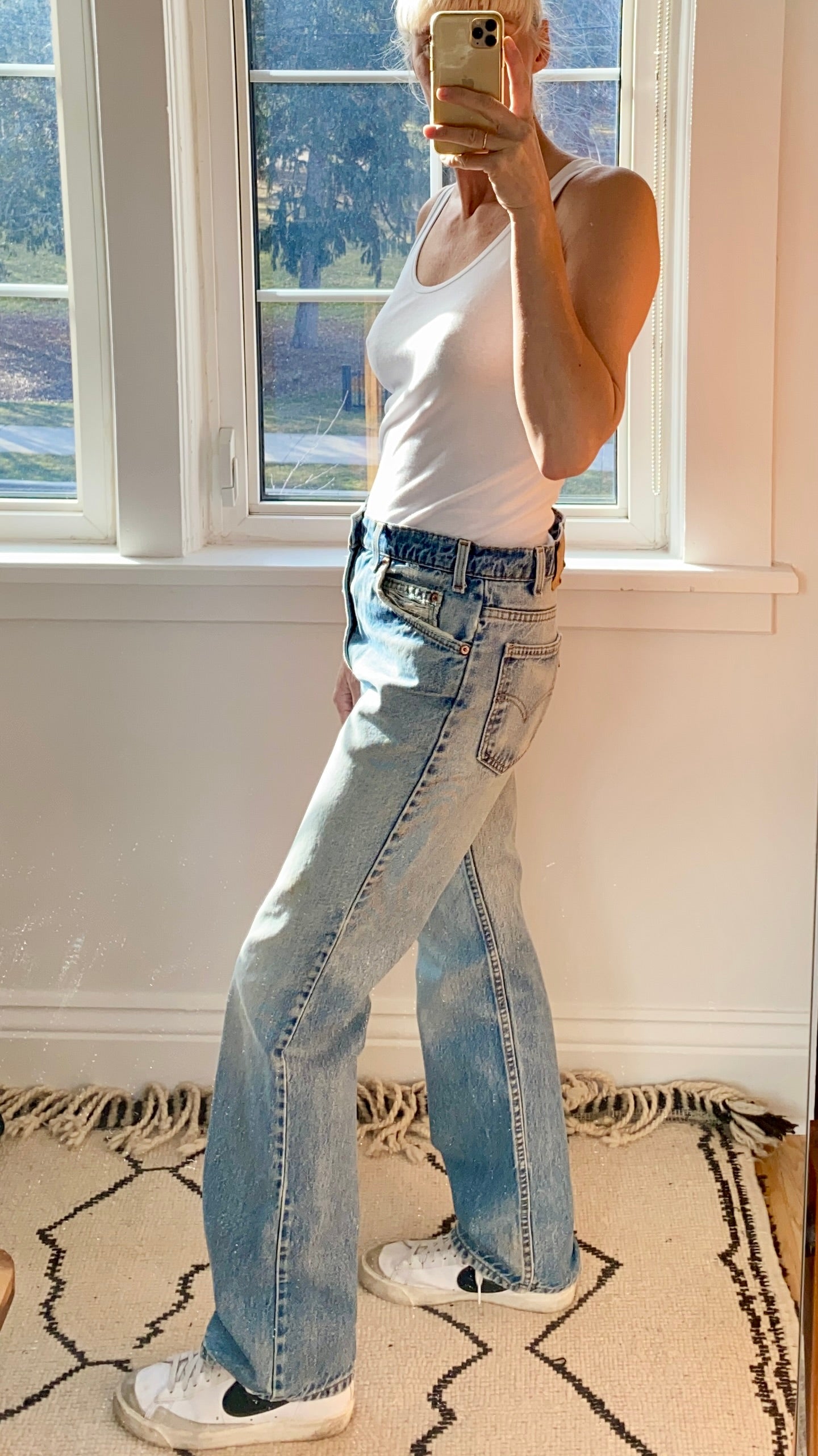Vintage Levis 517 Light Wash Jeans size 32