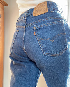 Vintage Levis 517 Orange Tab Medium Wash Jeans size 32