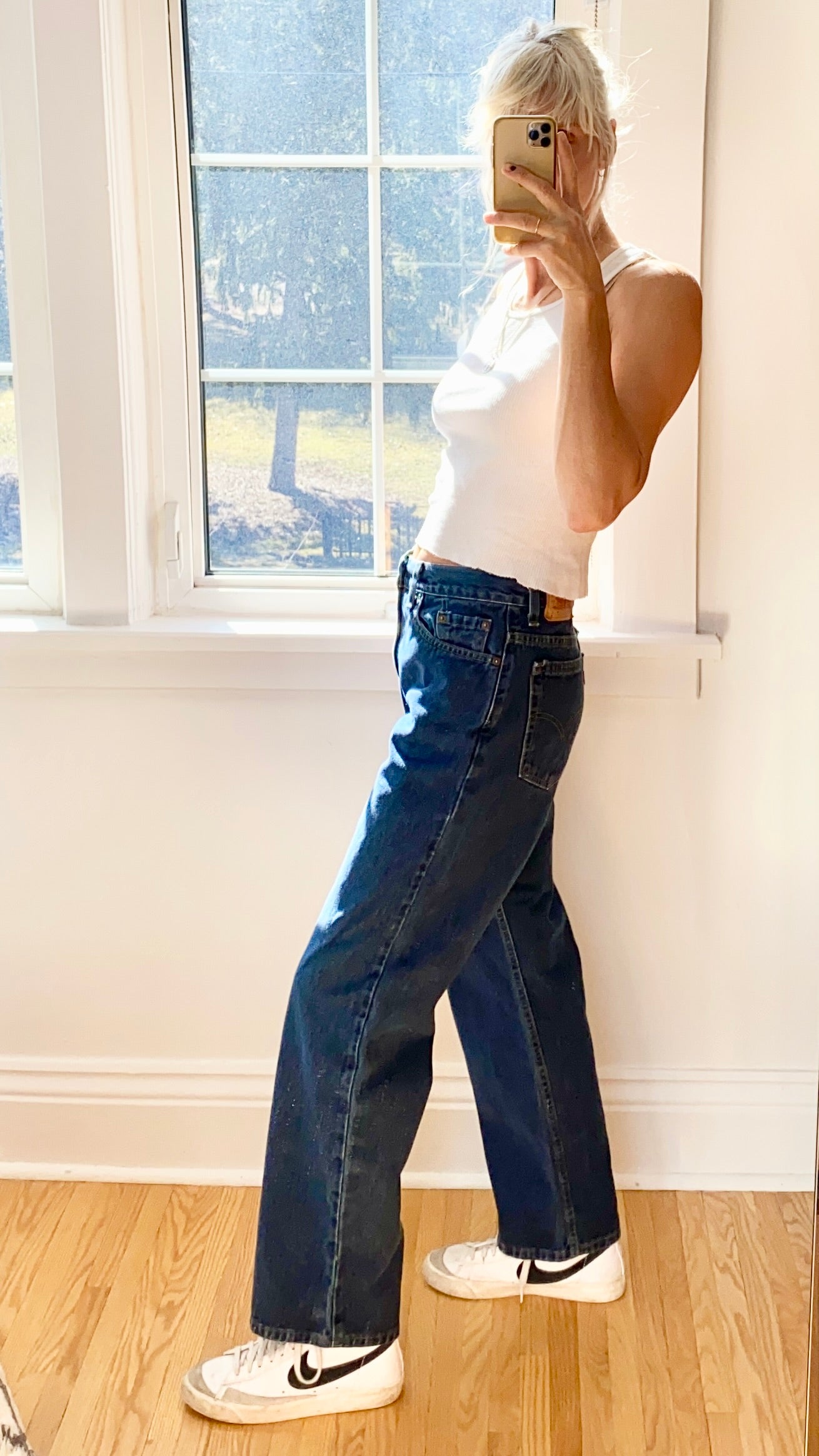Vintage Levis 517 Dark Blue Wash Jeans USA size 30