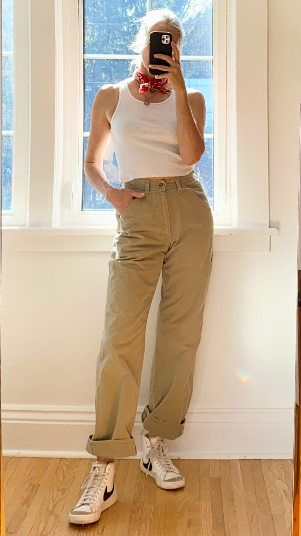Vintage LEE Carpenters Tan Wash Jeans Pants size 27 28 29