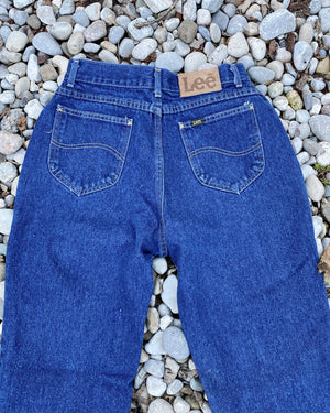 Vintage LEE Riders Made in USA Dark Wash Jeans USA High Waist 28 Hip 41