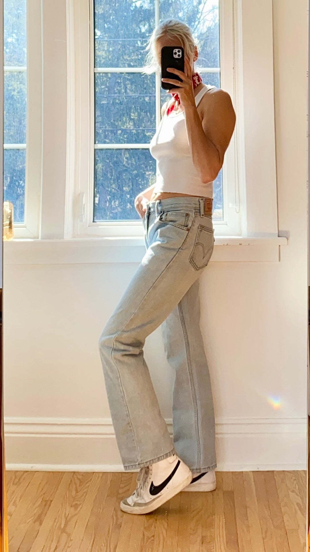 Vintage 1990s Levis 505 Light Wash Jeans size 31