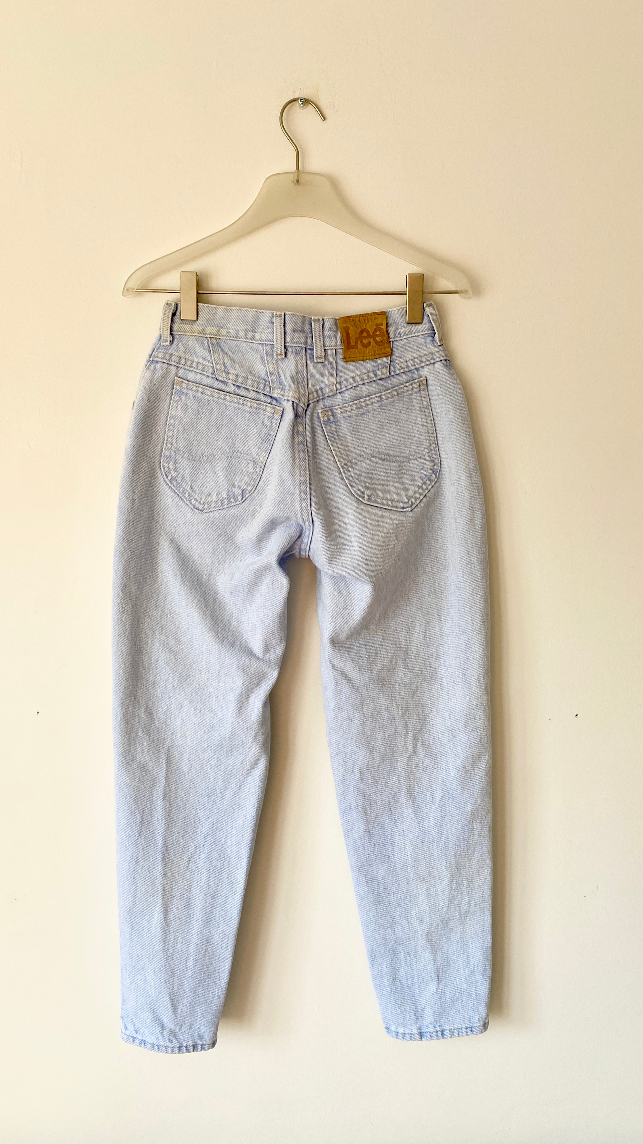 Vintage LEEs Made in USA Light Wash Jeans size 26 / 27