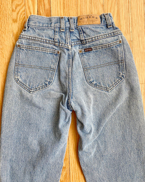 Vintage Riders Light Wash Jeans size 23 Made in USA