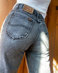 Vintage 1990s Lee Black Wash Jeans size 29 USA