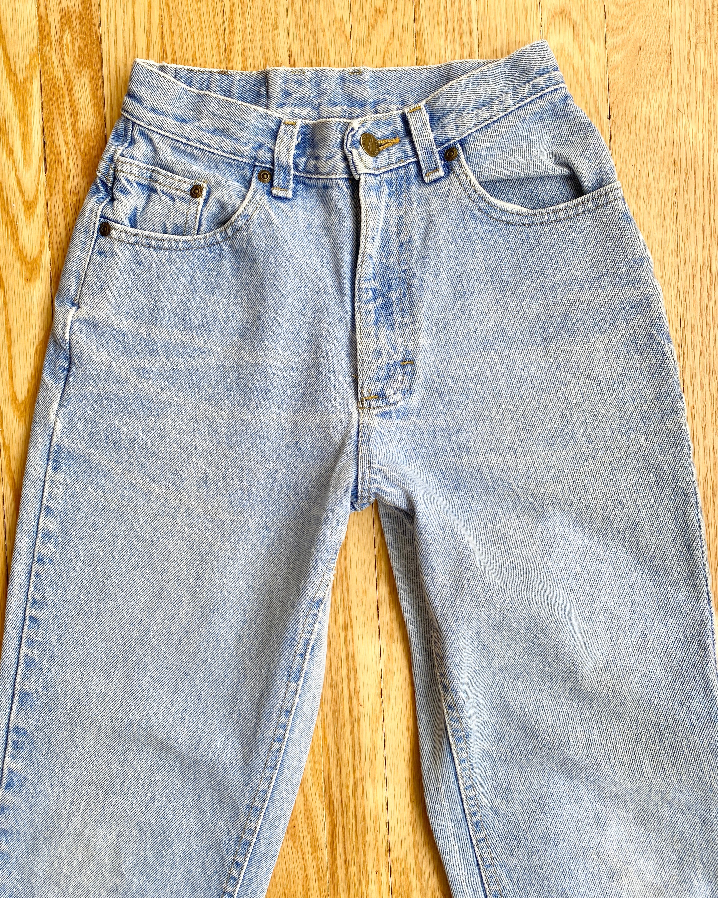 Vintage Riders Light Wash Jeans size 25 Made in USA