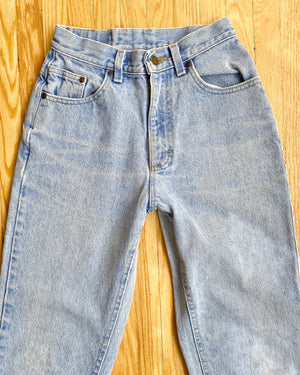 Vintage Riders Light Wash Jeans size 25 Made in USA