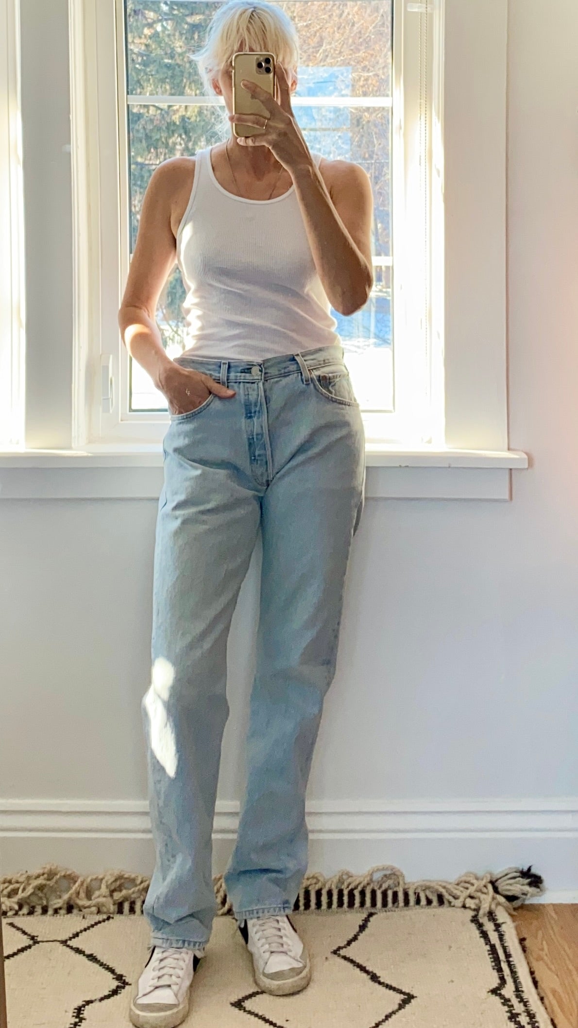 Vintage Levis 501 Light Wash Jeans size 32