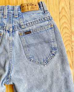 Vintage Riders Light Wash Jeans size 25 Made in USA