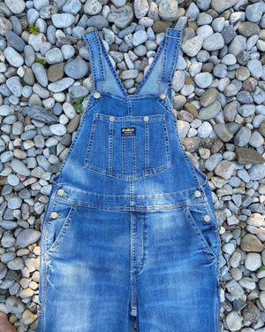 Vintage Osh Kosh Denim Carpenter Overalls Size S
