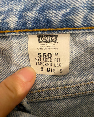 Vintage Levis 550 Light Wash size 28 USA