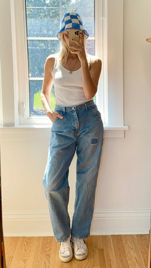 Vintage Wranglers Denim Carpenters Light Wash size 30