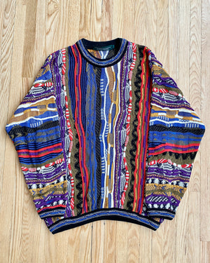 VINTAGE COOGI Inspired Jacquard Sweater by TUNDRA