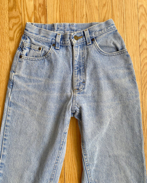 Vintage Riders Light Wash Jeans size 23 Made in USA