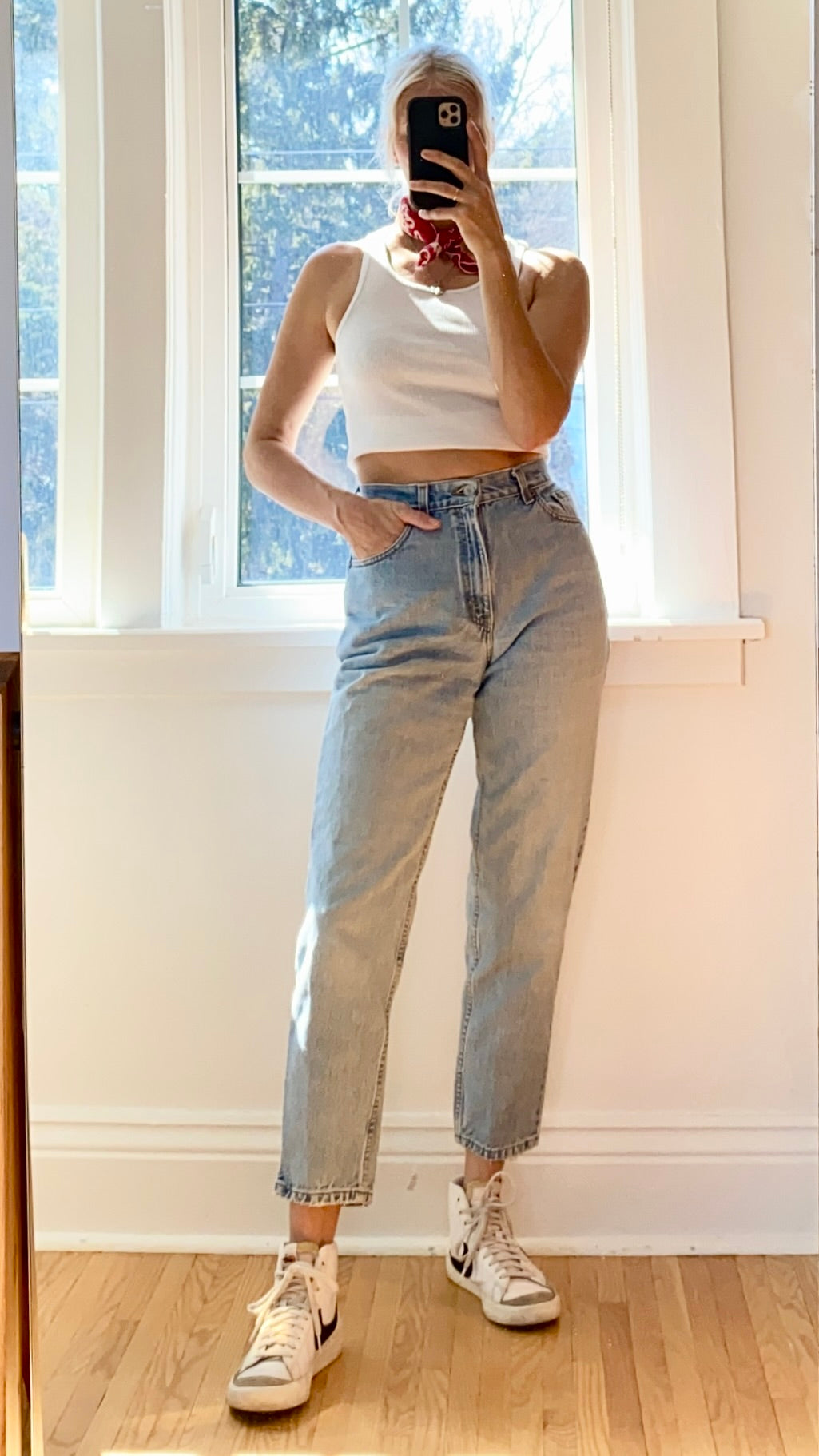Vintage Levis 550 Light Wash size 28 USA