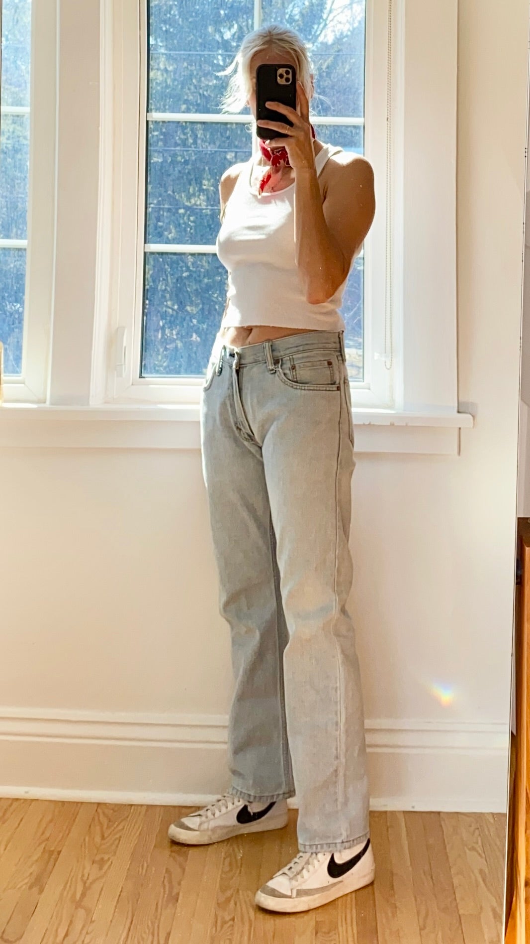 Vintage 1990s Levis 505 Light Wash Jeans size 31