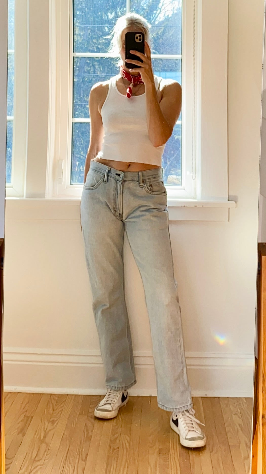 Vintage 1990s Levis 505 Light Wash Jeans size 31