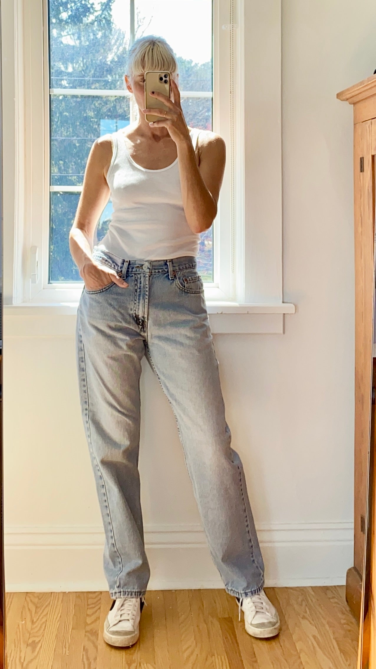 Vintage Levis 505 Light Wash Jeans size 31