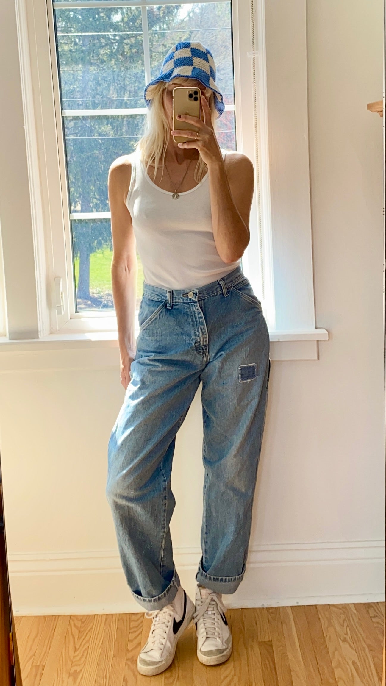 Vintage Wranglers Denim Carpenters Light Wash size 30