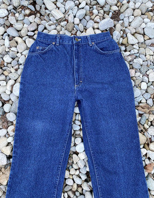 Vintage LEE Riders Made in USA Dark Wash Jeans USA High Waist 28 Hip 41