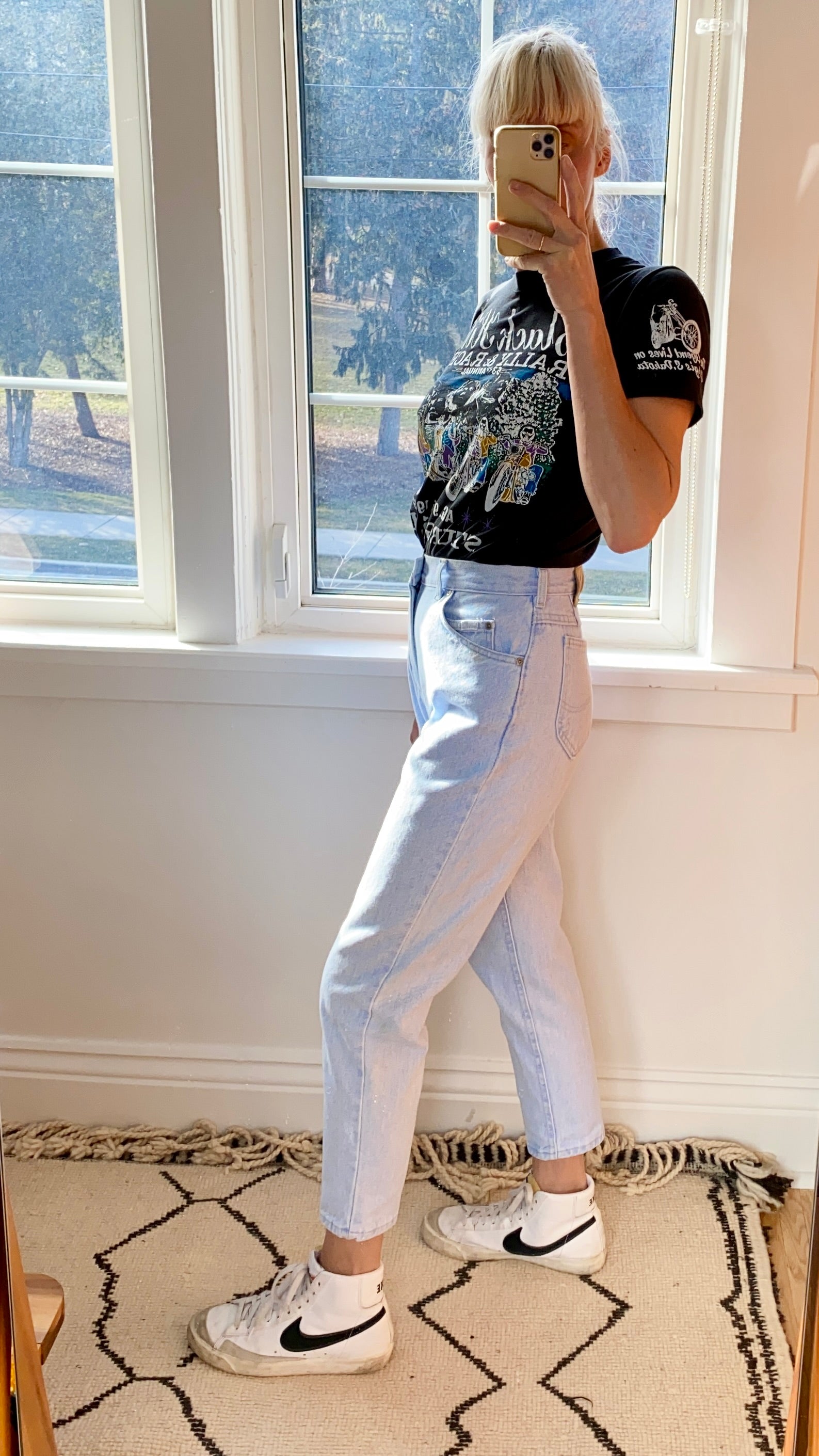Vintage LEEs Made in USA Light Wash Jeans size 26 / 27