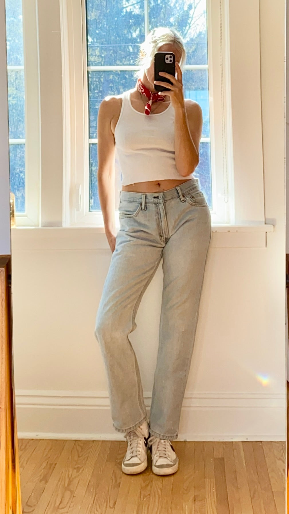 Vintage 1990s Levis 505 Light Wash Jeans size 31