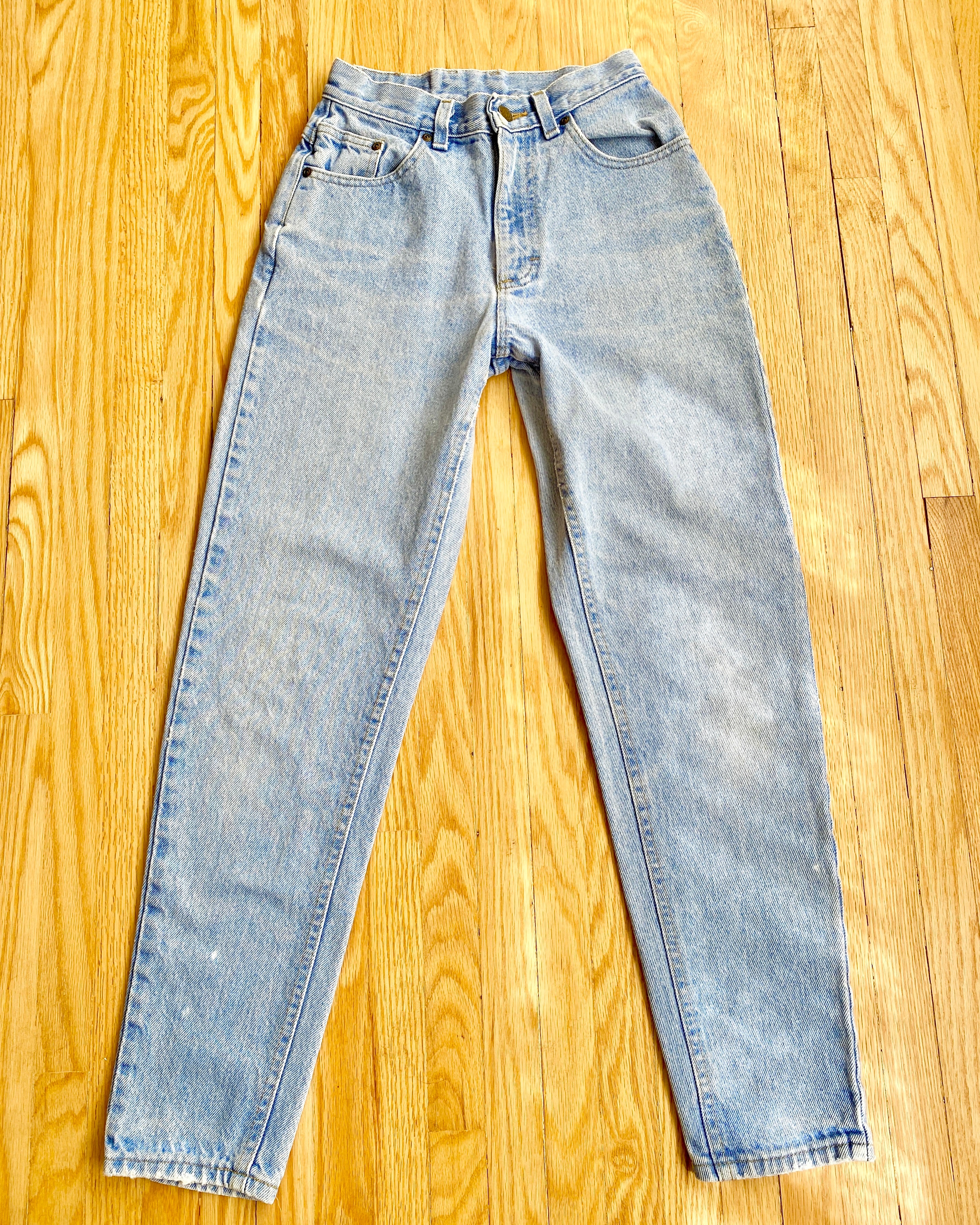 Vintage Riders Light Wash Jeans size 25 Made in USA