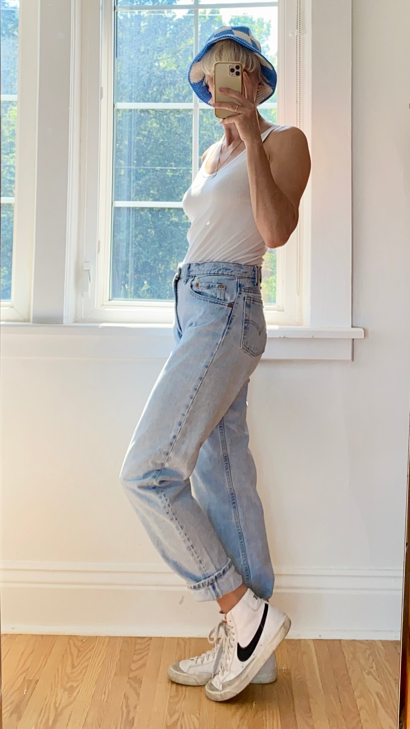 Vintage Levis 550 Light Wash size 30 Made in USA