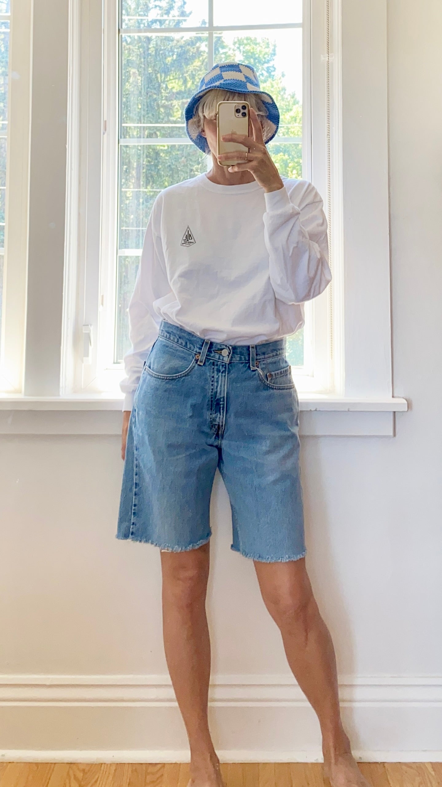 Vintage Levis Red Tab Shorts Light Wash Size 32