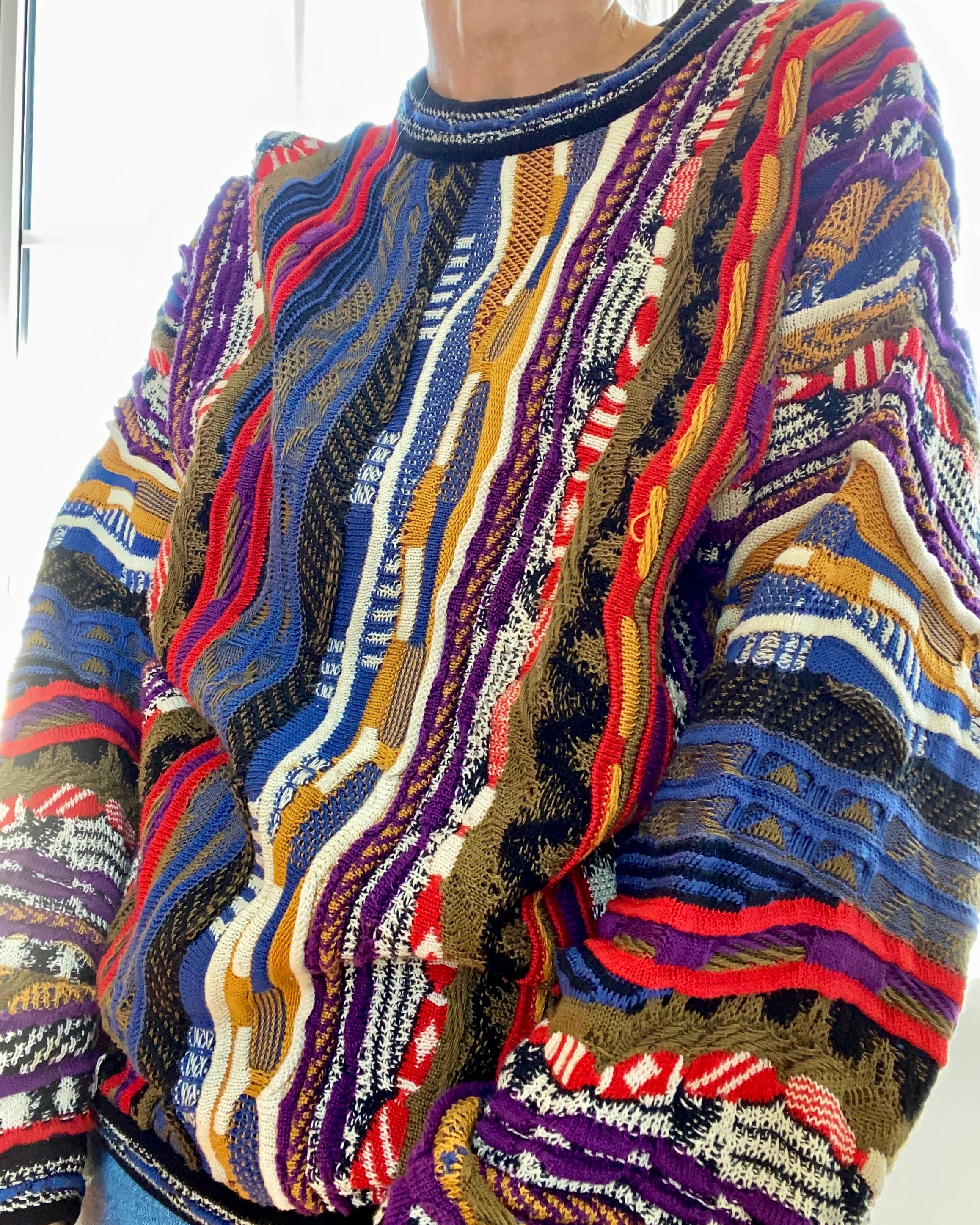 VINTAGE COOGI Inspired Jacquard Sweater by TUNDRA
