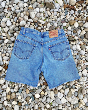 Vintage Levis Red Tab Shorts Light Wash Size 32