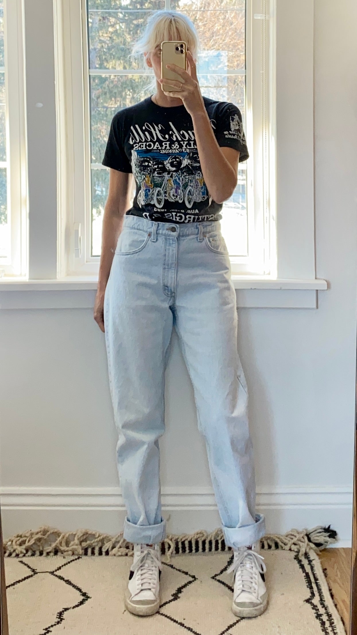 Vintage Levis 550 Light Wash Jeans size 32