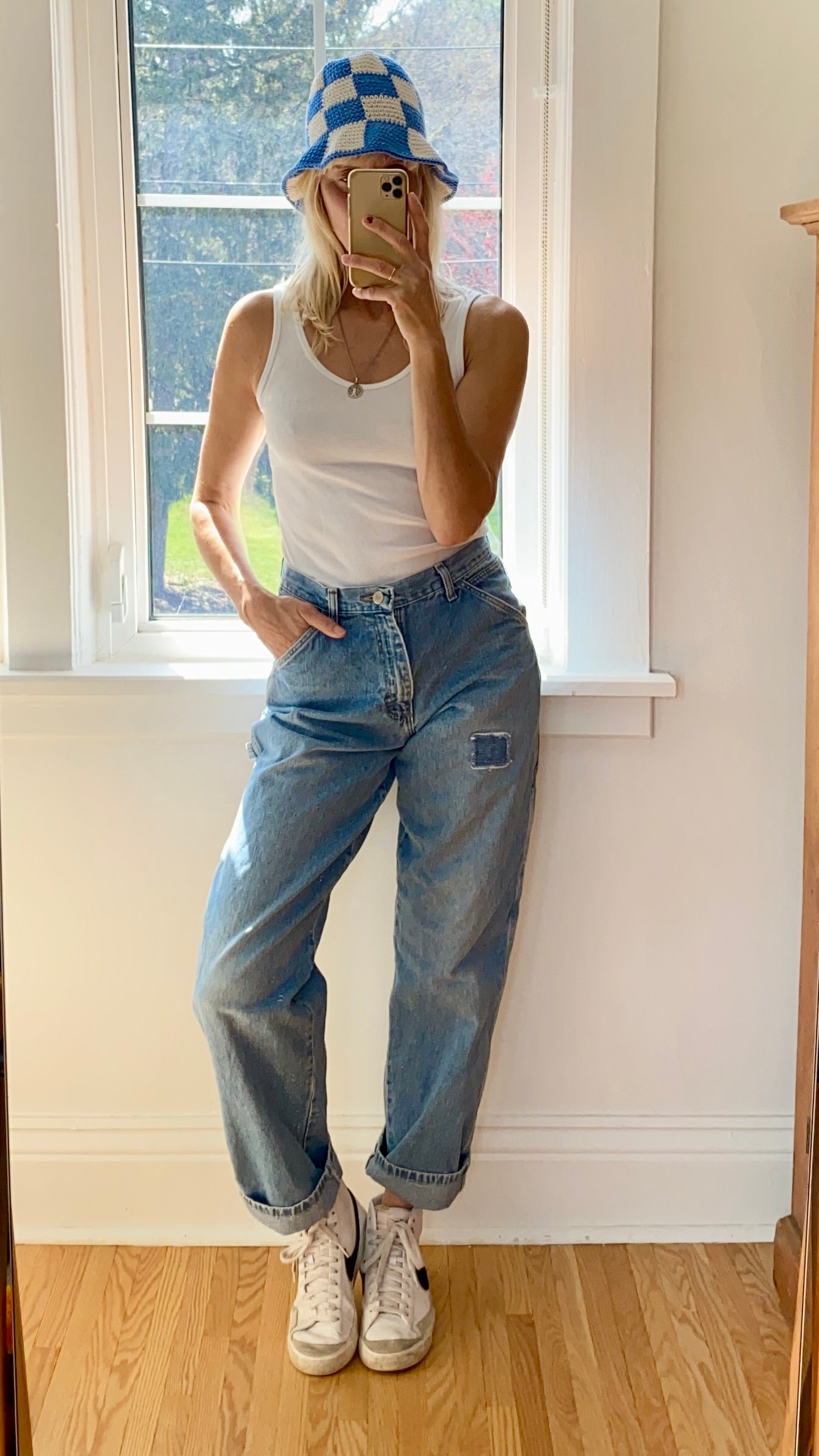 Vintage Wranglers Denim Carpenters Light Wash size 30