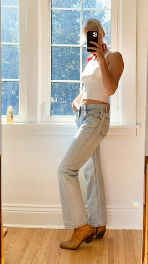 Vintage 1990s Levis 505 Light Wash Jeans size 31
