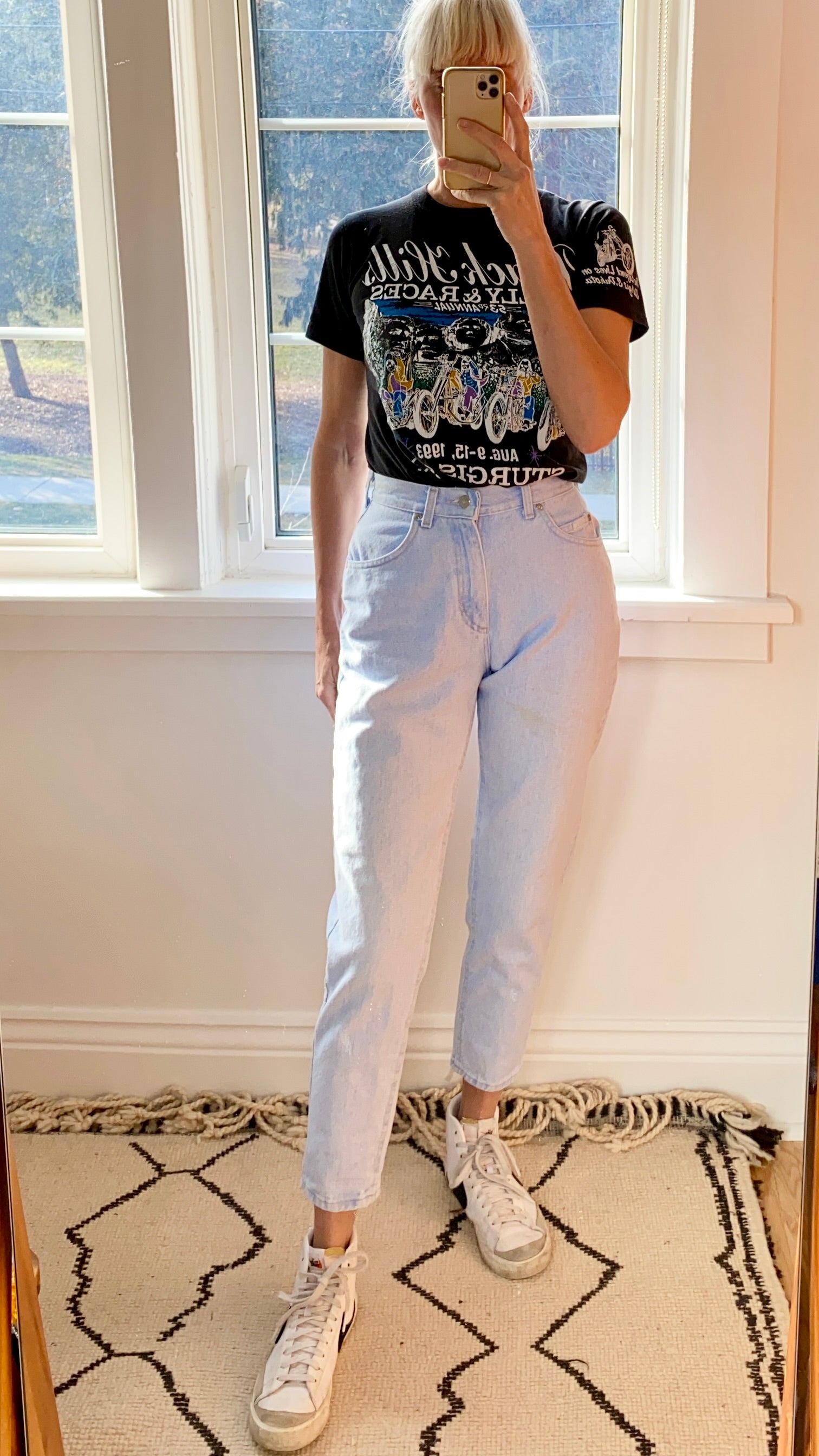Vintage LEEs Made in USA Light Wash Jeans size 26 / 27